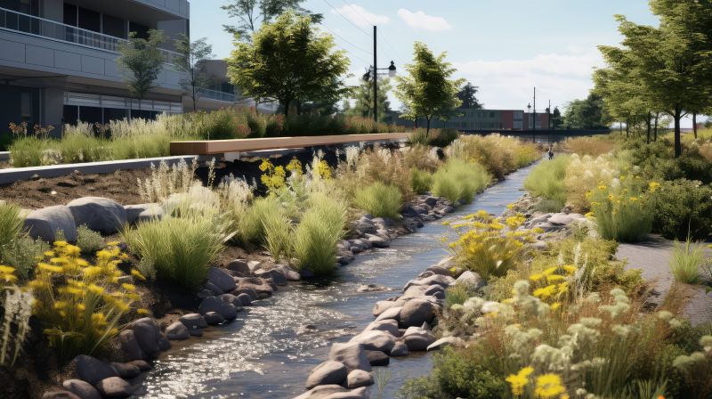 Drainage System in Action